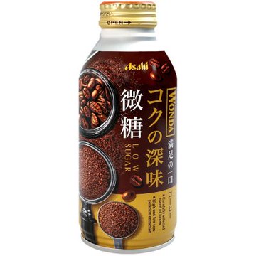 Asahi飲料 旺達咖啡-濃郁370ml