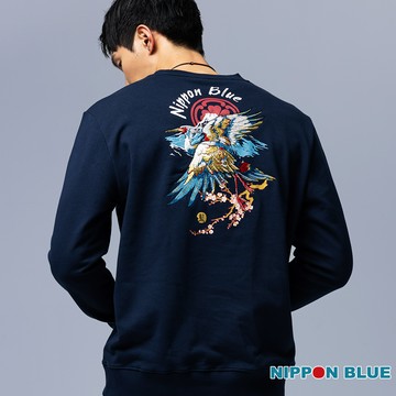 【秋冬新品買1送1】輕日本緣起青鳥大學長TEE(丈青) - BLUE WAY 日本藍
