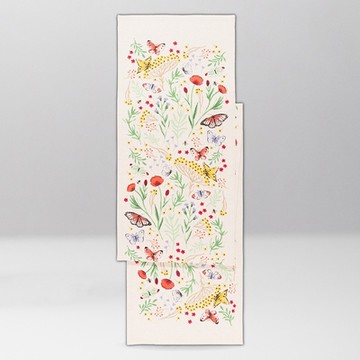 《NOW》純棉桌旗-晨光庭園-- 餐桌布 桌墊 桌巾