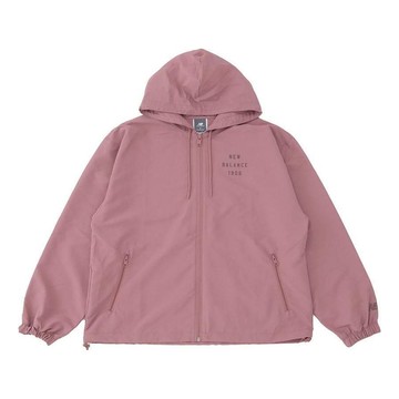 (WMNS) New Balance Iconic Collegiate Woven Jacket 'Rosewood'
