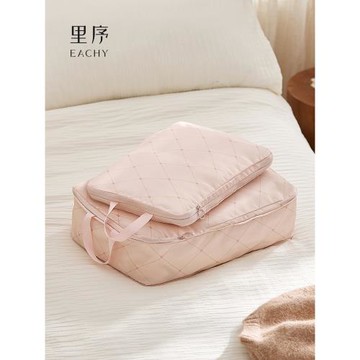 旅行收納袋壓縮行李箱衣服收納包旅游羽絨服衣物分裝整理袋子便攜