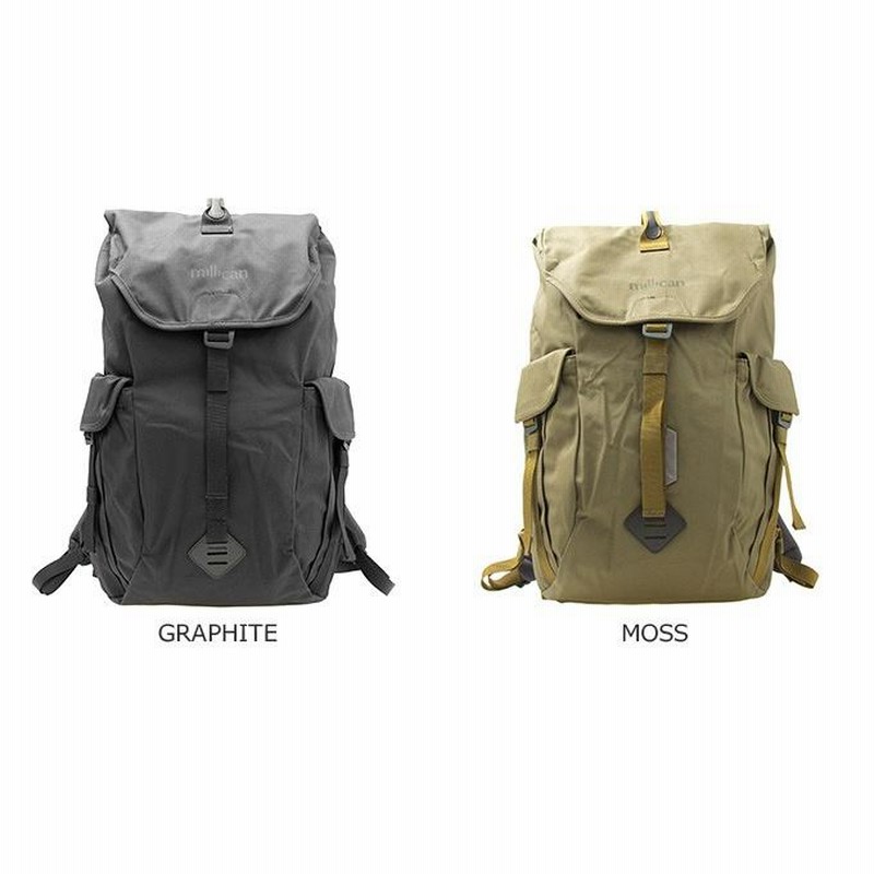 オンラインストア直営店 ミリカン millican 25L graphite バックパック