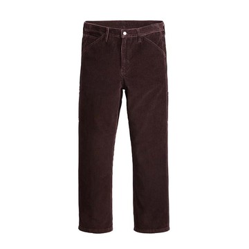LEVI'S 男版 燈心絨寬版工作褲 霧感棕 長褲 55849-0056 [台灣現貨]