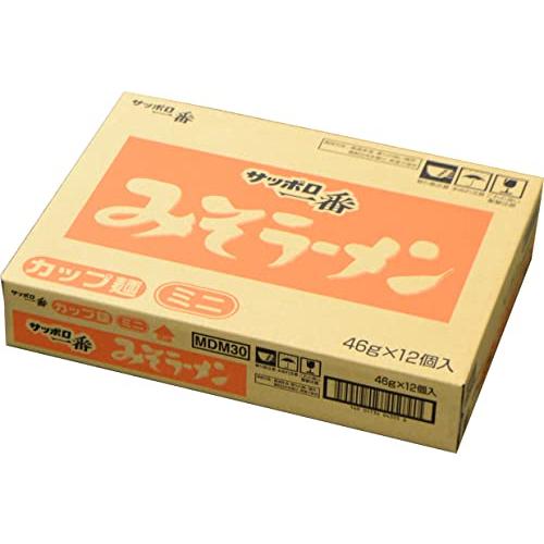 サッポロ一番 みそラーメン ミニどんぶり 46g×12個