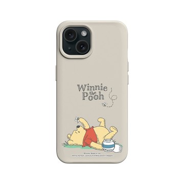 iPhone 15 SolidX 貝殼灰 - 迪士尼-小熊維尼 Disney Winnie The Pooh - 白日夢