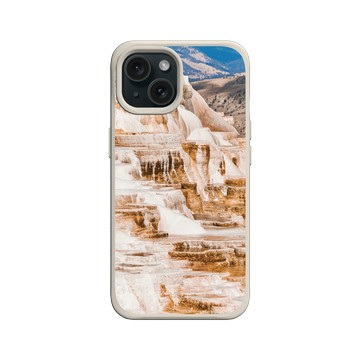 iPhone 15 SolidX 貝殼灰 - LOOK！多看我一眼 LOOK! Nature Seeks Attention - 大自然的傑作（黃石國家公園）