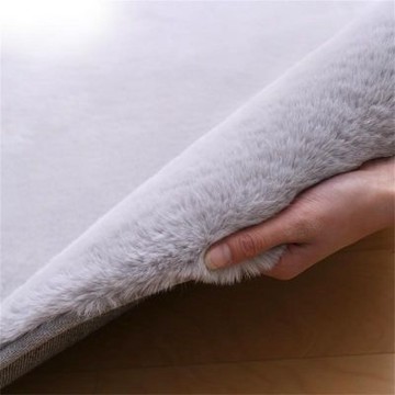 仿兔毛加厚地毯(120*200cm 厚3cm)客廳沙發茶几飄窗毯 簡約長絨毛臥室床邊毯