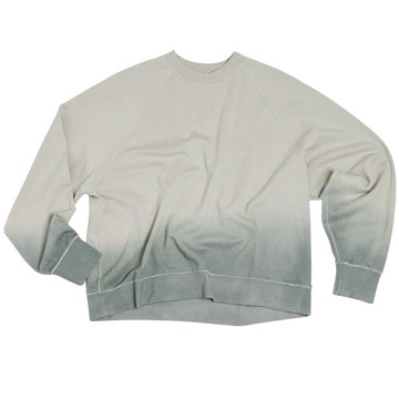 【MELSIGN】CANVAS FADE CREWNECK 寬鬆漸層 大學T (燕麥色)