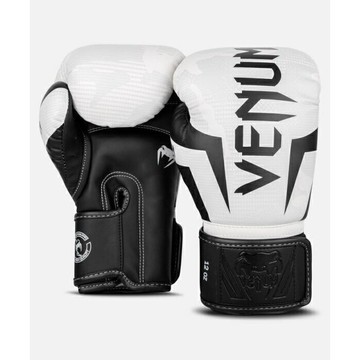 『VENUM旗艦館』12oz VENUM 健身房拳擊手套ELITE 拳套 VENUM菁英系列 白迷彩 1392053