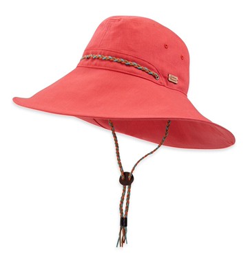 ├登山樂┤Outdoor Research MOJAVE SUN HAT 女 遮陽帽 紅 #80227-448