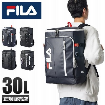 22年 新作 フィラ Fila リュック 女子 通学 24l 軽量 男子 高校生 中学生 防水 スクールバッグ スクエア ボックス型 7761 通販 Lineポイント最大get Lineショッピング