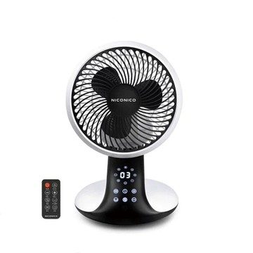【NICONICO】NICONICO 9吋360度DC美型遙控循環扇NI-DC1008