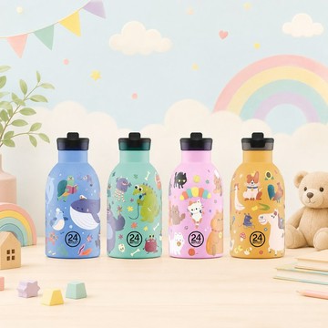 義大利 24Bottles 輕量吸嘴保溫瓶 330ml / 好朋友系列