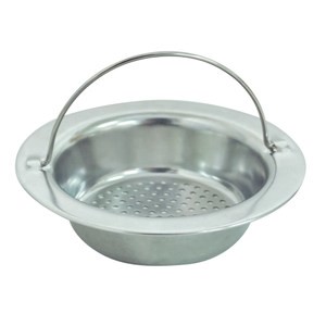 不鏽鋼中款手提式水槽濾網