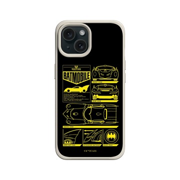 iPhone 15 SolidX 貝殼灰 - Batman 蝙蝠俠 - 蝙蝠車