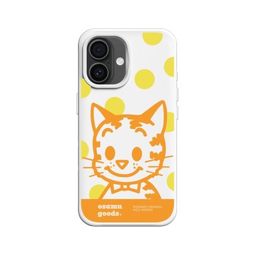 iPhone 16 SolidX 白 - OSAMU GOODS - 大圓點系列- Cat