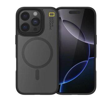 NatGeo Matte 磁吸霧面保護殼IP16 ProMax-霧黑