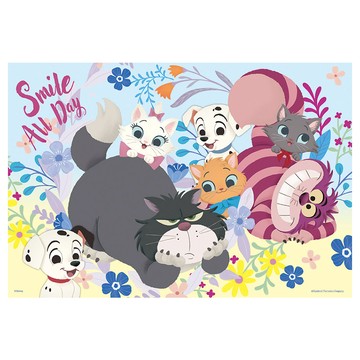 HUNDRED PICTURES 百耘圖 Disney 貓貓狗狗 拼圖 1 HPD0300S-262  混和顏色  1個  300片