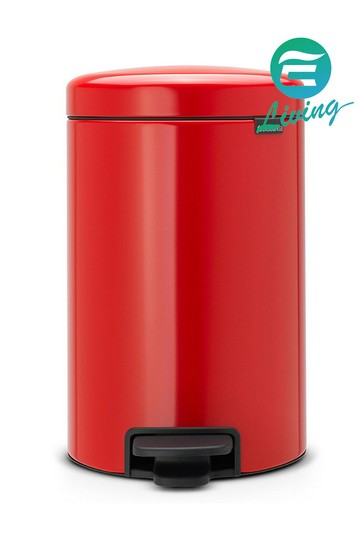 BRABANTIA PEDAL BIN 紅色 時尚腳踏式垃圾桶12L #112003