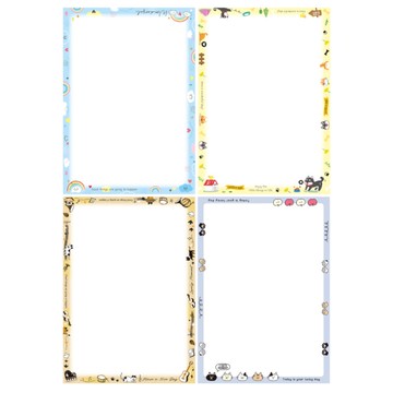 四季SEASON 彩色影印紙 A4-天氣/柴犬/音貓/蘋貓