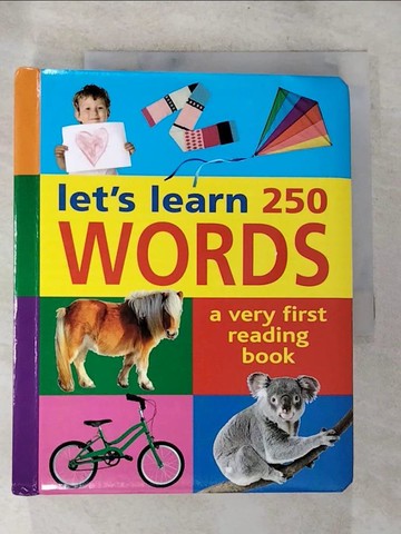 【書寶二手書T4／語言學習_BS1】let’s learn 250 Words: A very first reading book_Armadillo Books (COR)