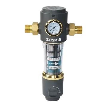 【五金 熱銷】大流量8噸自來水前置淨水過濾器自動反衝洗家用全屋中央濾水全銅12.16