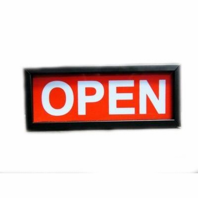 アメリカンラウンジ サインランプ OPEN