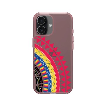 iPhone 17 Clear (相機按鈕) 晶醺玫 - 花生騷 WasangShow - 虹彩布裙