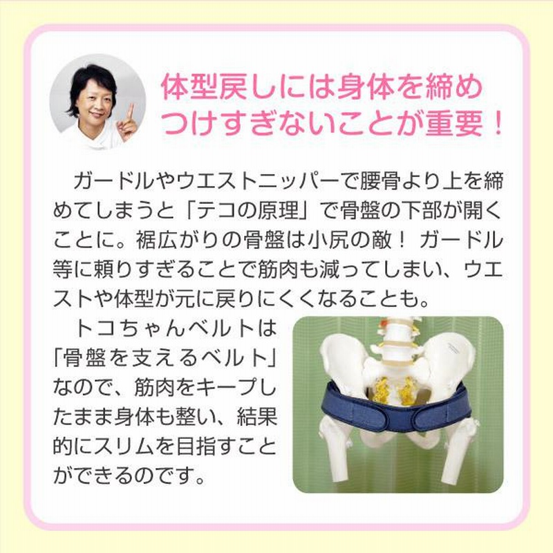トコちゃんベルト2(L)【青葉正規品】妊娠中 産前産後・骨盤矯正