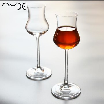 進口Nude努德水晶玻璃烈酒杯高腳聞郁金香杯威士忌酒具高腳杯歐式