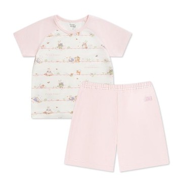 春日比得短袖圓領套裝 (冰紗布)