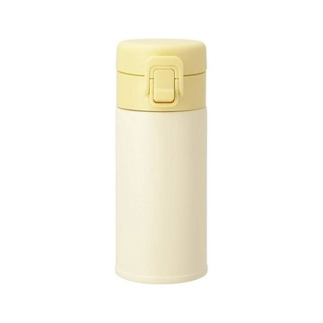 【DECO HOME商品】不鏽鋼按壓保溫杯 340ML WB07 YE(DH) NITORI宜得利家居