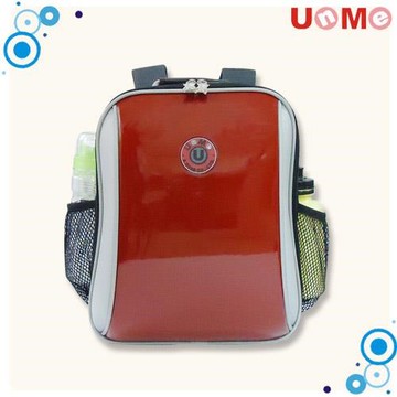【UnMe】單層超輕後背書包/鏡面紅