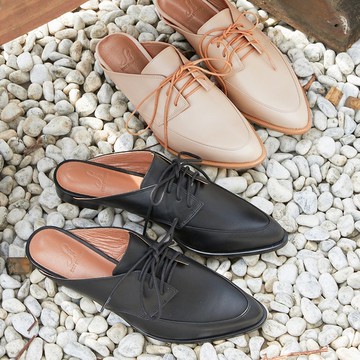 Hedy 達比穆勒鞋(兩色)MIT款 牛津鞋 低跟鞋  懶人鞋