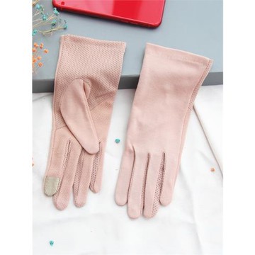 防曬手套女防紫外線開車騎行夏季純棉觸屏薄款透氣防滑騎行護手春