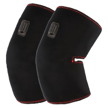 Panatec 沛莉緹 高彈性電熱護膝 熱敷帶 三段溫控 定時斷電 兩段式魔鬼氈 碳纖維發熱絲 12V安全電壓  K-365  黑色系