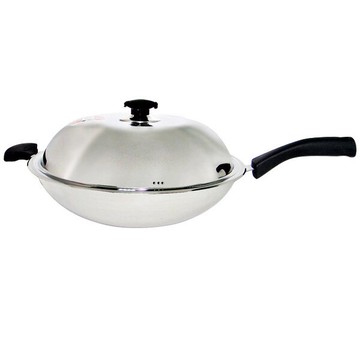 【寶馬】厚釜M8七層複合金單把炒鍋40cm JA-S-051-040-A