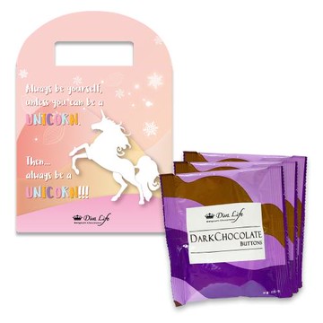 Diva Life 純真獨角獸版-頂級可可鈕扣能量飲 3包入/盒