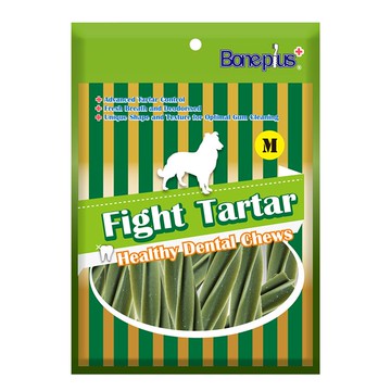 【Bone Plus】超效螺旋六星潔牙棒平裝包100g（M號）