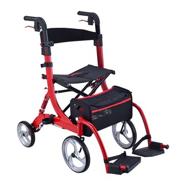 【A&I】安愛 康復 人字型避震四輪助步車DC006【M2CT1809RED0000】