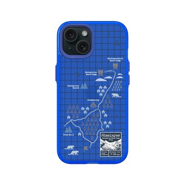 iPhone 15 Clear 激光藍 - Nature Explorers 自然探索指南 - 探索指南（夜晚的喜馬拉雅山）