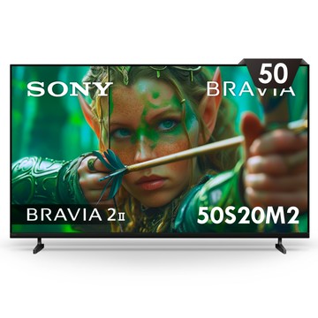 【SONY 索尼】BRAVIA 2II 50型 4K X1 Google TV 顯示器（Y-50S20M2）-含基本安裝_廠商直送