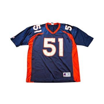 90s champion NFL 丹佛野馬 橄欖球衣