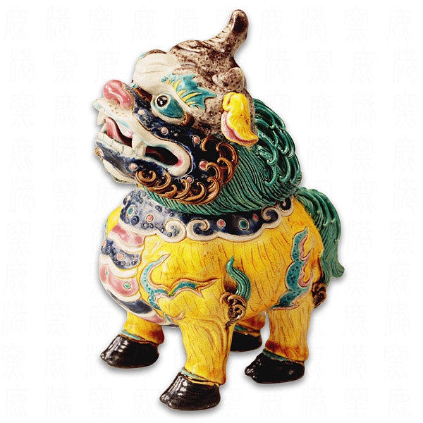 鹿港窯 交趾焼 置物 貴重品