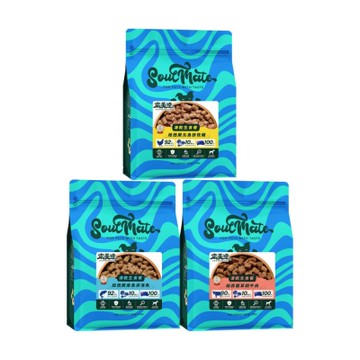 Soulmate索美達 -900g/2lbs 凍乾生食狗狗餐系列 (購買二件贈送K9wang寵物果醬玩具*1個隨機出貨)