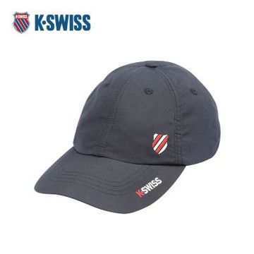 K-SWISS 棒球帽 TWO TONE LOGO CAP 休閒 男款女款 黑色 C3120-008