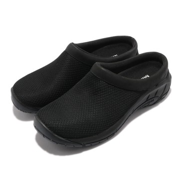 Merrell 休閒鞋 Encore Breeze 4 女鞋 懶人鞋 拖鞋 內嵌式避震墊片 穩定 耐磨 黑 ML000554