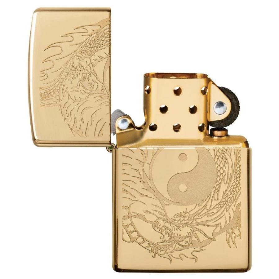 ZIPPO ジッポー オイルライター USAデザイン アメリカ加工 太極図柄