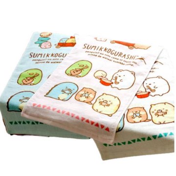 【台灣興隆毛巾】露營篇 角落小夥伴紗布童巾(小毛巾) 6條童巾裝 正版授權