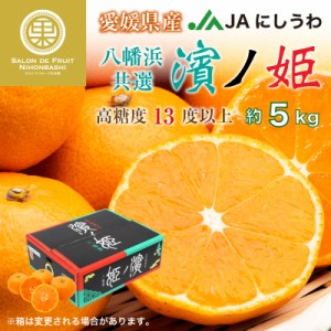 [予約2023年11月25日-12月25日の納品] 濱ノ姫 約5kg 愛媛県産 濱の姫 JAにしうわ八幡浜 冬ギフト